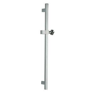 Shower Slidebar Squared 28 Inch Sliding Rail Available in 8 Finishes Remer 317S